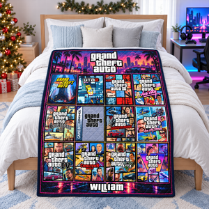 Legends Blanket - Personalized Gifts For Gamers 08naqn081026