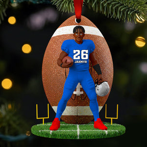 Score Big Christmas Ornament Personalized Gifts 01HUDT081025