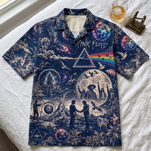 Pink Floyd Hawaiian Shirt - Personalized Rock Band Gift 04natn040726