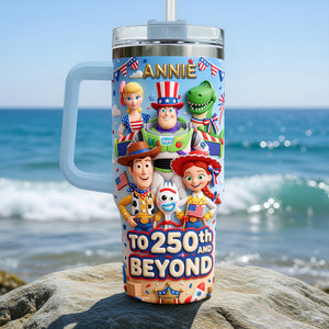 USA 250th Anniversary Tumbler With Handle - Personalized Gifts For Patriots 04tyqn190626-Homacus