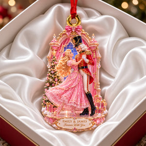 Forever With You Acrylic Ornament - Personalized Christmas Gifts For Couples 08ttdh160926