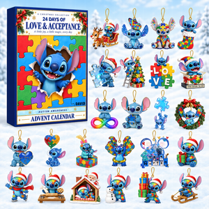 Autism Love & Acceptance Advent Calendar Blind Box, Personalized Gifts 03qhqn261026