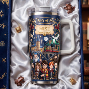 25 Years Of Magical Tumbler - Personalized Gifts For Fantasy Lovers 01hadh030726