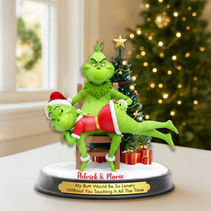 Naughty Couple Acrylic Plaque - Personalized Gifts For Couple Plaque 01NAMG160925