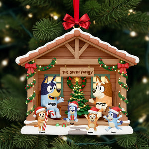 Joyful Family Together Ornament - Personalized Christmas Gifts 01NALU221025