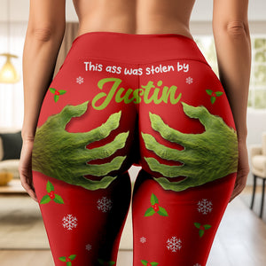 Naughty Couple Hands Leggings - Personalized Gifts For Her 03naqn101025