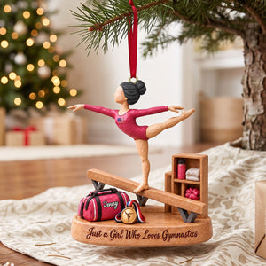 Beauty In Every Leap Christmas Ornament - Personalized Gifts For Gymnastics Lovers 05TTTN121026
