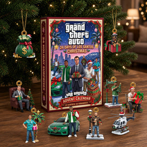 Open World Gamer Christmas Advent Calendar Blind Box - Personalized Gifts For Game Lovers 04TYDH271026