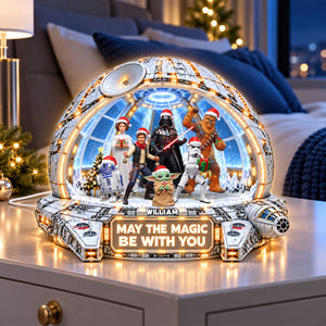May The Magic Be With You Universe War Light Box - Personalized Gifts For Christmas 07TYQN260926