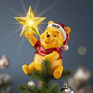 Cute Characters Acrylic Christmas Tree Topper Personalized Gifts 05pgtn171125