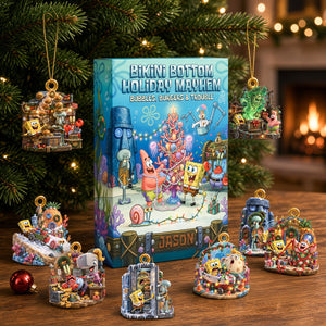 Ocean Floor Holiday Fun Advent Calendar Blind Box - Personalized Christmas Gifts 02HADH261026