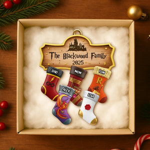 Christmas Stockings Ornament Personalized Gifts For Family 03HUDT251025