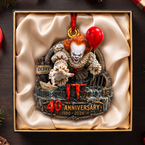 40th Anniversary Acrylic Ornament - Personalized Gifts For Horror Lovers 03nadh100926