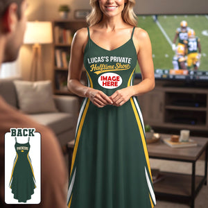 Sport Lover Girls Maxi Dress - Personalized Gifts For Sport Fans Suspender Maxi Dress 01HUTN290926