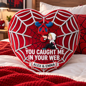 Romantic Kissing Duo Pillow - Personalized Gifts For Couple 03halu031026