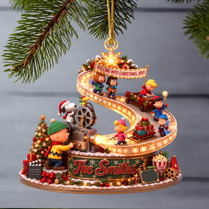 Christmas Movie Memories Personalized Ornament – Gifts For Family 01HAQN200826