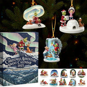 Outdoor Activities in Forest Advent Calendar Acrylic Blind Box, Gifts For Christmas 02pata301025