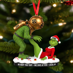 Personalized Gifts For Couple Christmas Ornament 01natn041025
