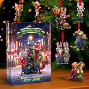 Holiday Fun Advent Calendar Blind Box - Personalized Gift For Christmas 02PGLU111125