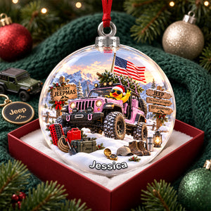 Adventure Wheels Christmas Ornament - Personalized Christmas Gifts For Off-Road Lovers 02qhdh021026