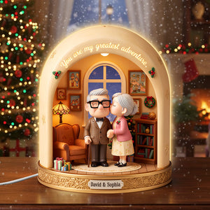 Old Couple Acrylic Light Box Personalized Christmas Gifts 04pgtn011125