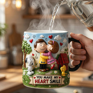 Heartfelt Couple Magic Mug - Personalized Gift For Couples 01TYDT250726