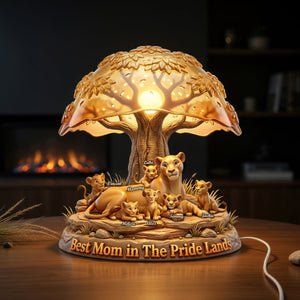 Predator Mom And Kids Light Box - Personalized Gifts For Mom 03NADH100426