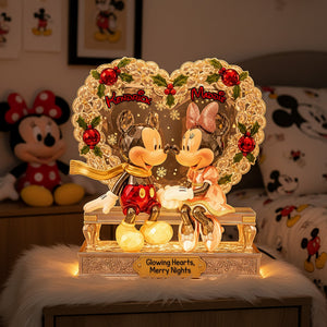 Personalized Christmas Gifts For Couple Custom Shape Acrylic Light Box 01pgmg301025
