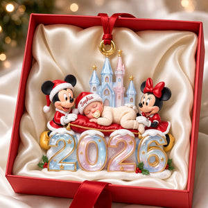 Baby Whimsical Christmas 2026 Ornament - Personalized Christmas Gifts For Kids 01tydh241026