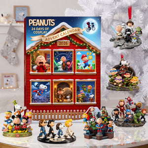 Festive Friends Collectible Advent Calendar - Personalized Gift For Christmas 02QHLU291026