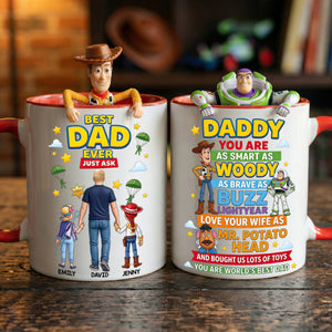 Best Dad Ever Coffee Accent Mug 01HUDT250526