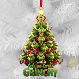 Green Monster Acrylic Christmas Ornament - Personalized Gifts For Christmas 05hymg201125