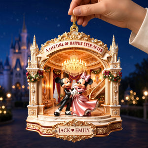 Happily Ever After Ornament - Personalized Christmas Gifts For Couple 11ttqn061026