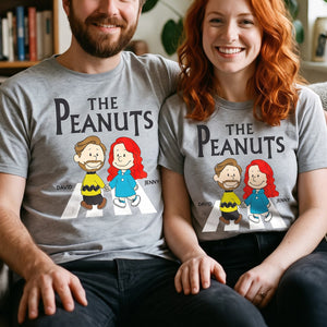 Hand In Hand Walking Couple Shirt - Personalized Christmas Gifts For Couple 02actn301026