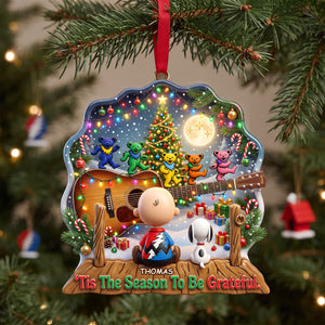 Guitarist Grateful Ornament - Personalized Gifts For Christmas Ornament 01NALU021026