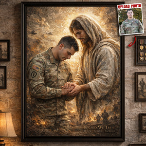 In God We Trust Canvas Personalized Gifts For Veterans 05TGDT010426-Homacus