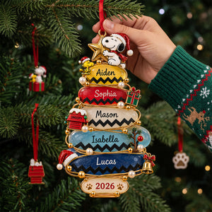 Seaglass Christmas Tree Ornament - Personalized Gifts For Family Christmas Ornament 06PALU220926