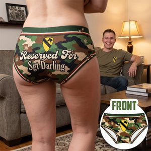Reserved For My Veteran Darling Woman Brief - Personalized Gifts For Her 03ohtn021026