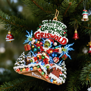 Electric Shock Christmas Ornament - Personalized Funny Gifts For Movie Lovers 04nalu161026