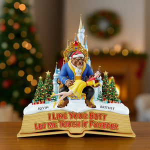 Touch Of Love Christmas Acrylic Plaque Personalized Gifts For Couple 01NADT160925