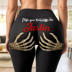 Funny Couple Leggings - Personalized Gifts For Her 02naqn010725