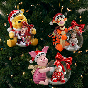 Custom Photo Baby Ornament - Personalized Gift For Christmas 01PGLU01125