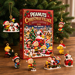 Christmas Village Advent Calendar Blind Box - Personalized Gifts For Christmas 03nadh271026