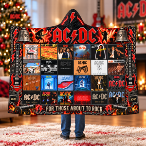 ACDC Band Hood Blanket - Personalized Gifts For Rock Lovers 03naqn241026