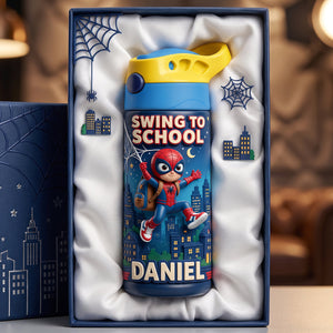 Swing To School 12oz Colorful Tumbler - Personalized Gifts For Kids 06todh270726