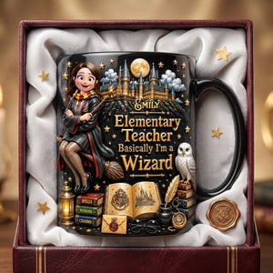 Teacher Wizard Magic Coffee Mug - Personalized Gifts For Teacher 01ohdh110726