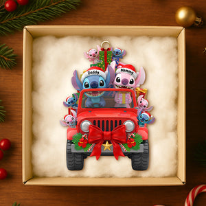 Family Road Christmas Ornament Personalized Gifts For Family 07TODT311025