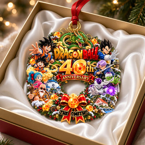 40 Years Of Epic Battles Christmas Ornament - Personalized Anniversary Gifts 03OHDH300926