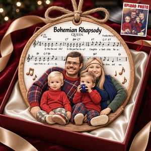 Cherished Family Memories Acrylic Ornament - Custom Photo Gifts For Family 08hudt241026