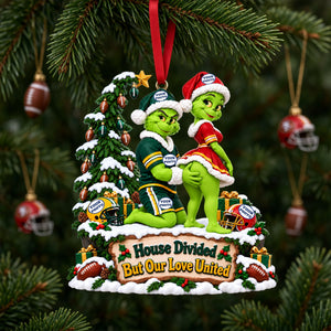 Naughty Couple Christmas Ornament - Personalized Gifts For Sports Loving Couple 05ohlu051026